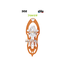 TSL TSL 302 Freeze Spicy Orange Kids Snowshoes