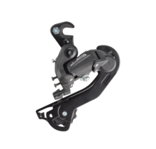 microSHIFT M21 Rear Derailleur - 6,7 Speed, Long Cage, Dropout Claw Hanger, Black
