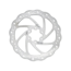 Tektro Tektro Wavy Type Disc Brake Rotor - 203mm, 6-Bolt, Silver
