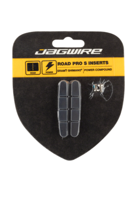 Jagwire Road Pro S Brake Pad Inserts SRAM/Shimano, Black