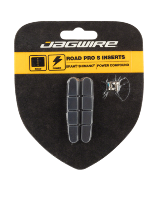 Jagwire Road Pro S Brake Pad Inserts SRAM/Shimano, Black
