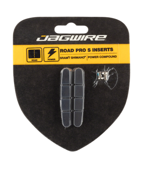 Jagwire Road Pro S Brake Pad Inserts SRAM/Shimano, Black