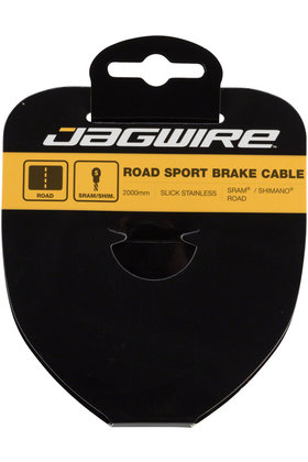Jagwire Sport Brake Cable 1.5x2000mm Slick Stainless SRAM/Shimano Road