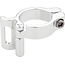 Problem Solvers Problem Solvers Braze-on Adaptor Clamp 28.6mm Slotted Silver