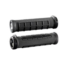 ODI Elite Pro Grips - Black, Lock-On