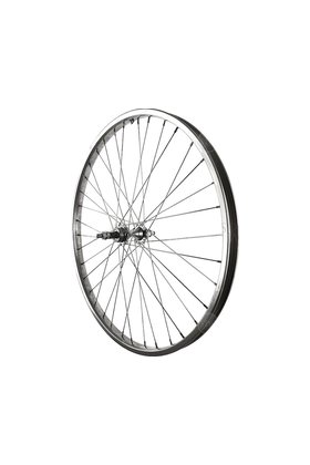 Sta-Tru Rear Wheel 26" Bolt-on Axle, 36 Spokes, 6-7 Speed Freewheel, Steel Rim, Include Axle Nuts