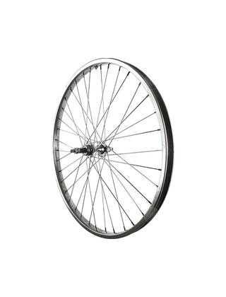 Sta-Tru Rear Wheel 26" Bolt-on Axle, 36 Spokes, 6-7 Speed Freewheel, Steel Rim, Include Axle Nuts