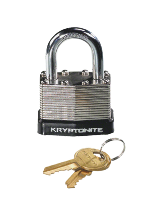 Kryptonite Laminated Steel Padlock with Flat Key