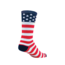 SockGuy SockGuy Crew USA Flag Socks - 6 inch, Red/White/Blue