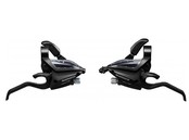 Shimano ST-EF500 3 x 7-Speed Brake/Shift Lever Set Black