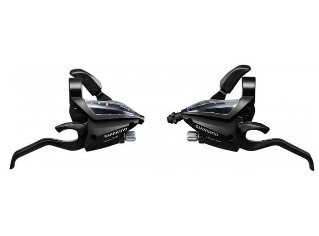 Shimano ST-EF500 3 x 7-Speed Brake/Shift Lever Set Black