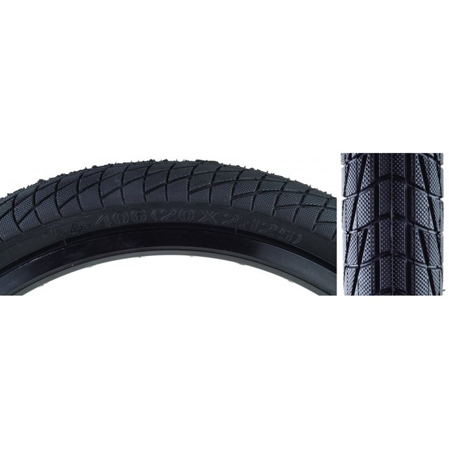 TIRE SUNLT UTILIT 20x2.125 BK/BK CONTACT 4605 WIRE