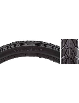 TIRE SUNLITE 20x1.75 URETHANE FLATFREE BK WIRE