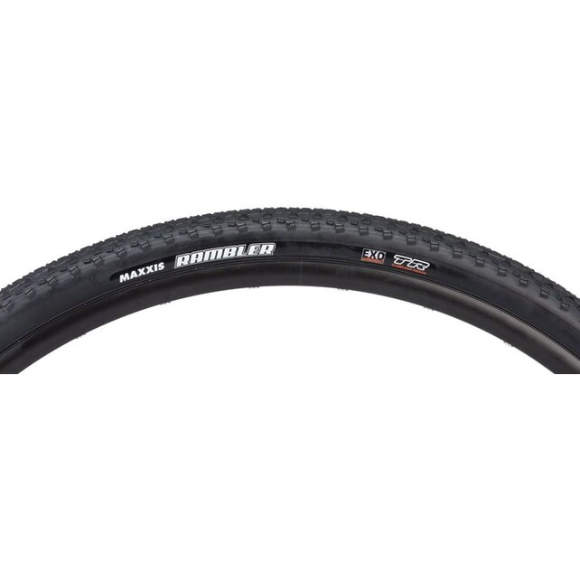 Maxxis Rambler Tire - 700 x 38, Tubeless, Folding, Black, Dual, EXO