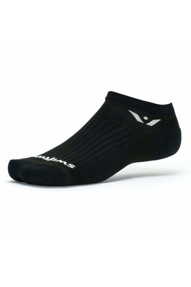 Swiftwick Aspire Zero Socks - No Show, Black, Medium