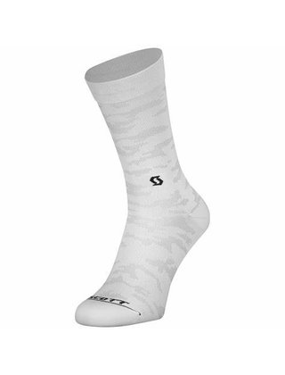 SCO Sock Trail Camo Crew white/black/45-47 (XL)