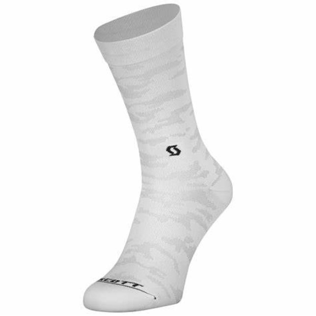 SCO Sock Trail Camo Crew white/black/45-47 (XL)