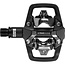 LOOK LOOK X-TRACK EN-RAGE Pedals - Dual Sided Clipless with Platform, Chromoly, 9/16", Black