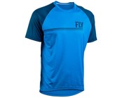 FLY ACTION JERSEY BLUE/CHARCOAL GREY LG