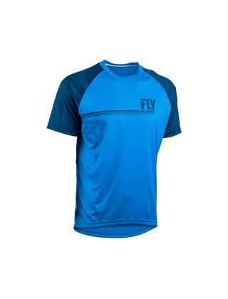 FLY ACTION JERSEY BLUE/CHARCOAL GREY LG