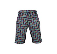 Zoic 11" Navaeh Novelty Women's Cycling Short with removable chamois: Angle