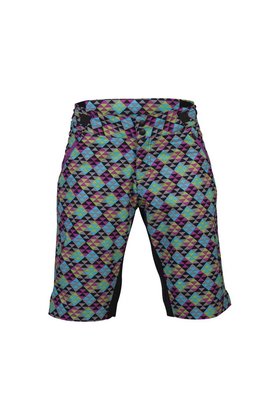 Zoic 11" Navaeh Novelty Women's Cycling Short with removable chamois: Angle