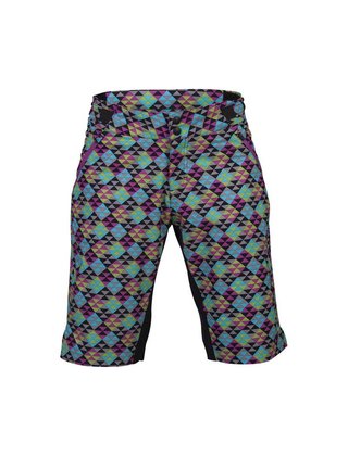 Zoic 11" Navaeh Novelty Women's Cycling Short with removable chamois: Angle