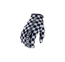 Troy Lee Design FLOWLINE GLOVE; CHECKERS WHITE / BLACK