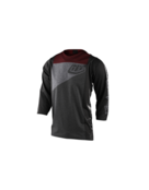Troy Lee Design Ruckus Jersey; Tres Heather Gray/Brick