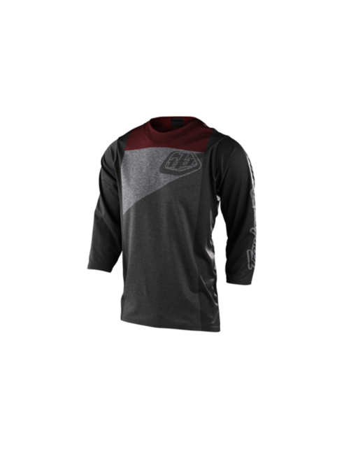 Troy Lee Design Ruckus Jersey; Tres Heather Gray/Brick
