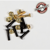 INDEPENDENT CROSS BOLTS 7/8" PHILLIPS BLK/GOLD 1set