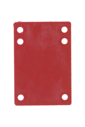 BLANK RISER RUBBER 1/8" RED 1pc