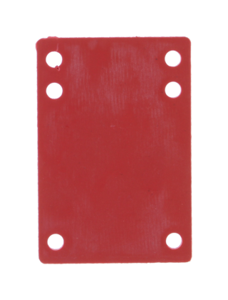 BLANK RISER RUBBER 1/8" RED 1pc