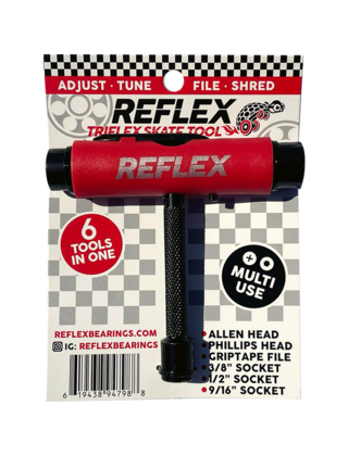REFLEX TRIFLEX SKATE TOOL RED