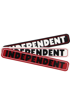 INDEPENDENT BAR STICKER 4X0.6 ASST
