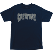 CREATURE SHATTER SS TEE NAVY