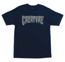 CREATURE SHATTER SS TEE NAVY