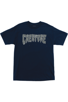 CREATURE SHATTER SS TEE NAVY