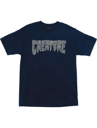 CREATURE SHATTER SS TEE NAVY