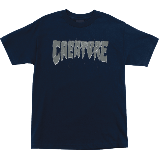 CREATURE SHATTER SS TEE NAVY