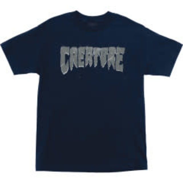 CREATURE SHATTER SS TEE NAVY