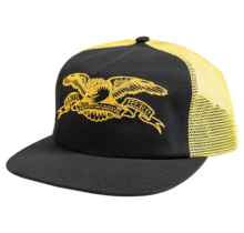 ANTI HERO BASIC EAGLE EMB HAT ADJ-BLK/GOLD