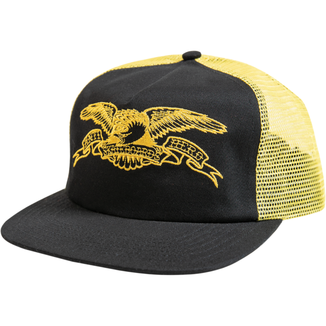 ANTI HERO BASIC EAGLE EMB HAT ADJ-BLK/GOLD