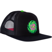 SLIME BALLS SB LOGO MESH HAT ADJ-BLACK