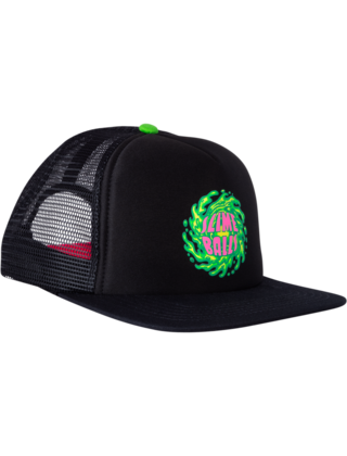 SLIME BALLS SB LOGO MESH HAT ADJ-BLACK