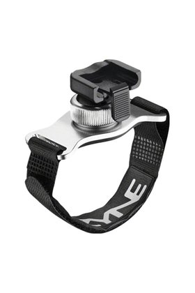 Lezyne Helmet Mount Strap for Head light: Aluminum Silver