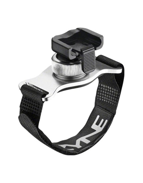 Lezyne Helmet Mount Strap for Head light: Aluminum Silver