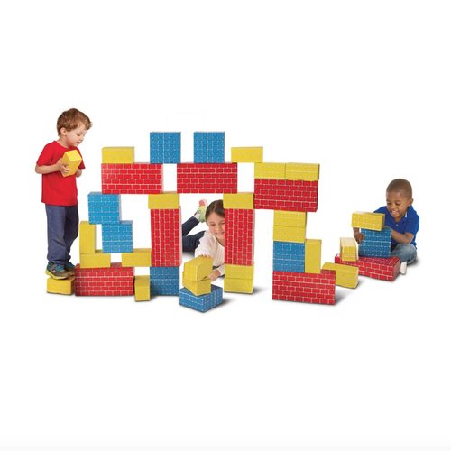 Toys & Games Melissa & Doug Deluxe Jumbo Cardboard Blocks (40 pc)
