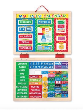 Toys & Games Melissa & Doug My Magnetic Daily Calendar