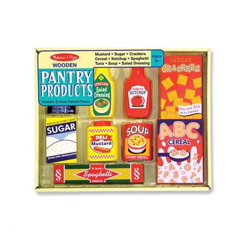 melissa and doug wooden food